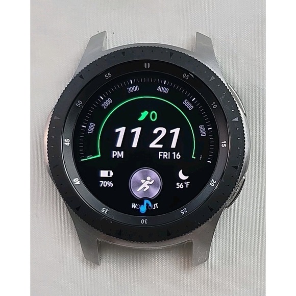 Samsung Other - Samsung Galaxy Watch SM-R800 Smartwatch 46mm Stainless Steel - Black No Band